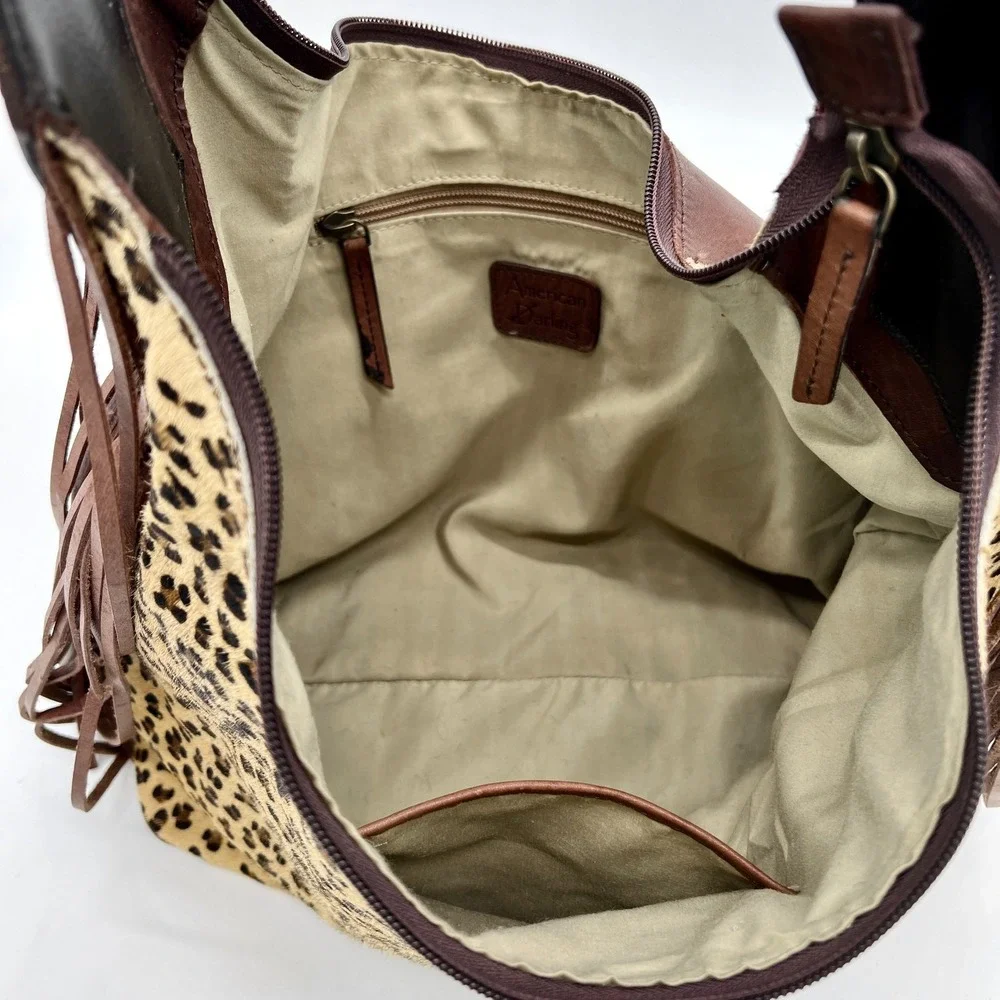 AD American Darling Tooled Cheetah Cowhide/Leather Western Conceal Bag $259 MSRP - Picture 11 of 16